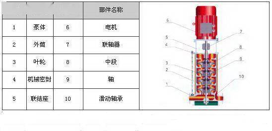 中开泵两侧的轴承